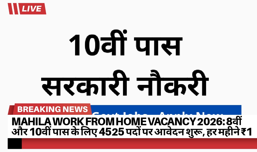 Mahila Work From Home